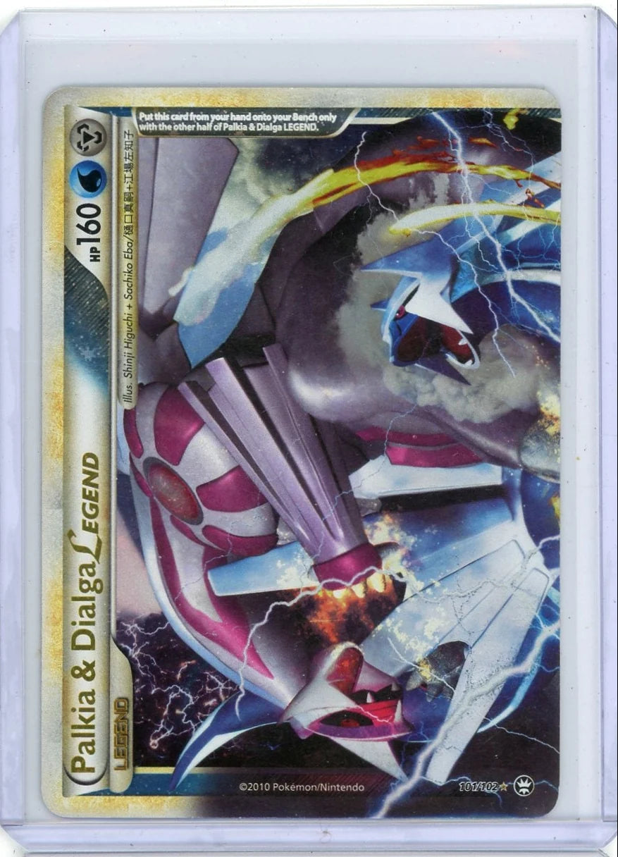 Palkia & Dialga Legend Pokemon HGSS Triumphant #101/102 (top)