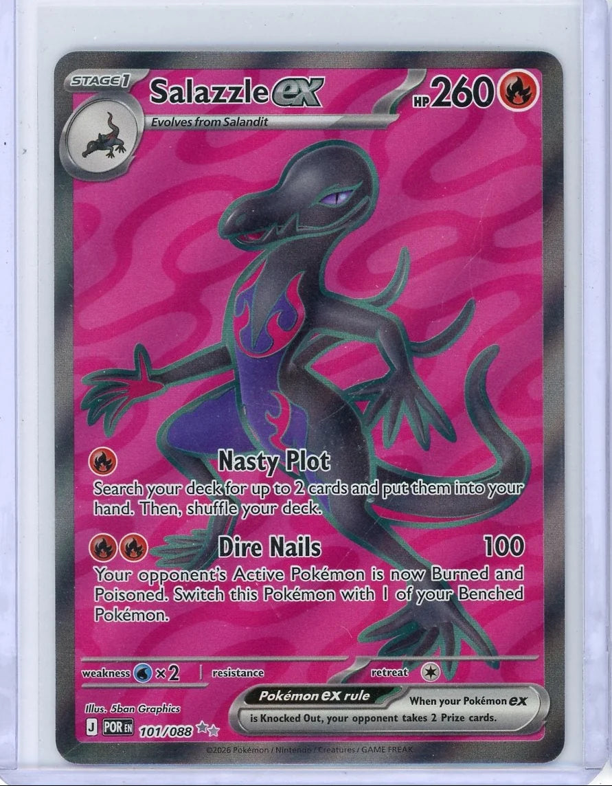 Salazzle EX Pokémon Perfect Order #101/088
