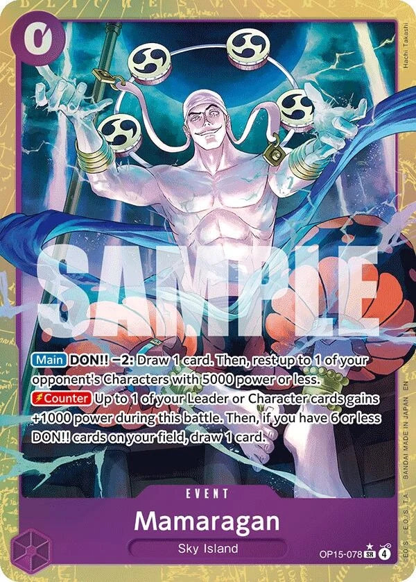 Mamaragan (Alternate Art) (OP15-078) (Adventure on Kami's Island) (OP15-EB04)