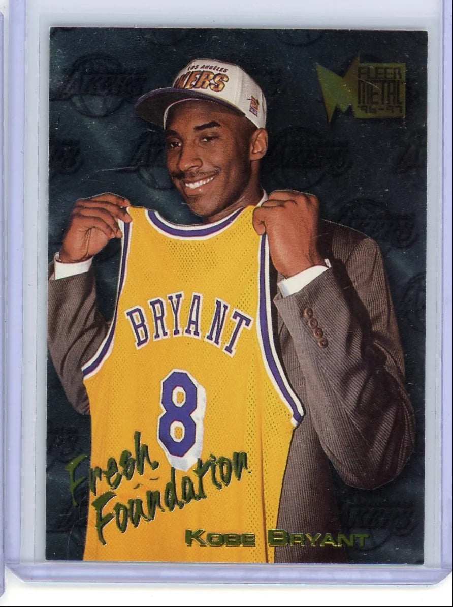 Kobe Bryant 1996 Fleer Metal Fresh Foundation Rookie