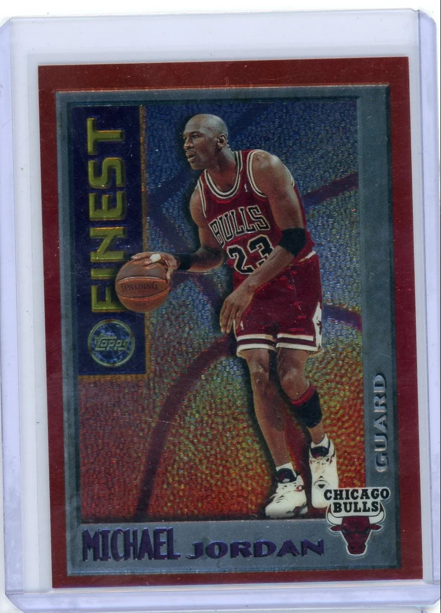 Michael Jordan 1995-96 Topps Finest Mystery