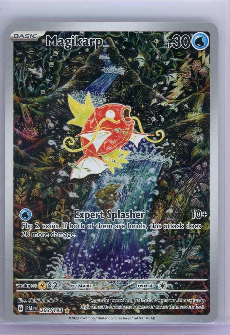 Magikarp Pokémon Paldea Evolved Illustration Rare #203/193