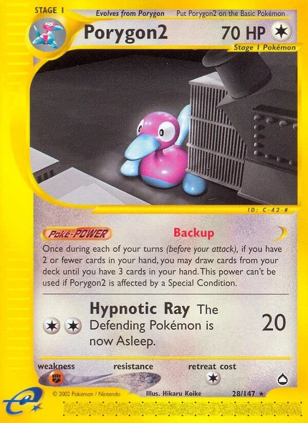 Porygon2 (028/147) (Aquapolis) (AQ)