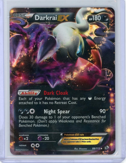 Darkrai EX Pokémon Legendary Treasures Ultra-Rare #88/113