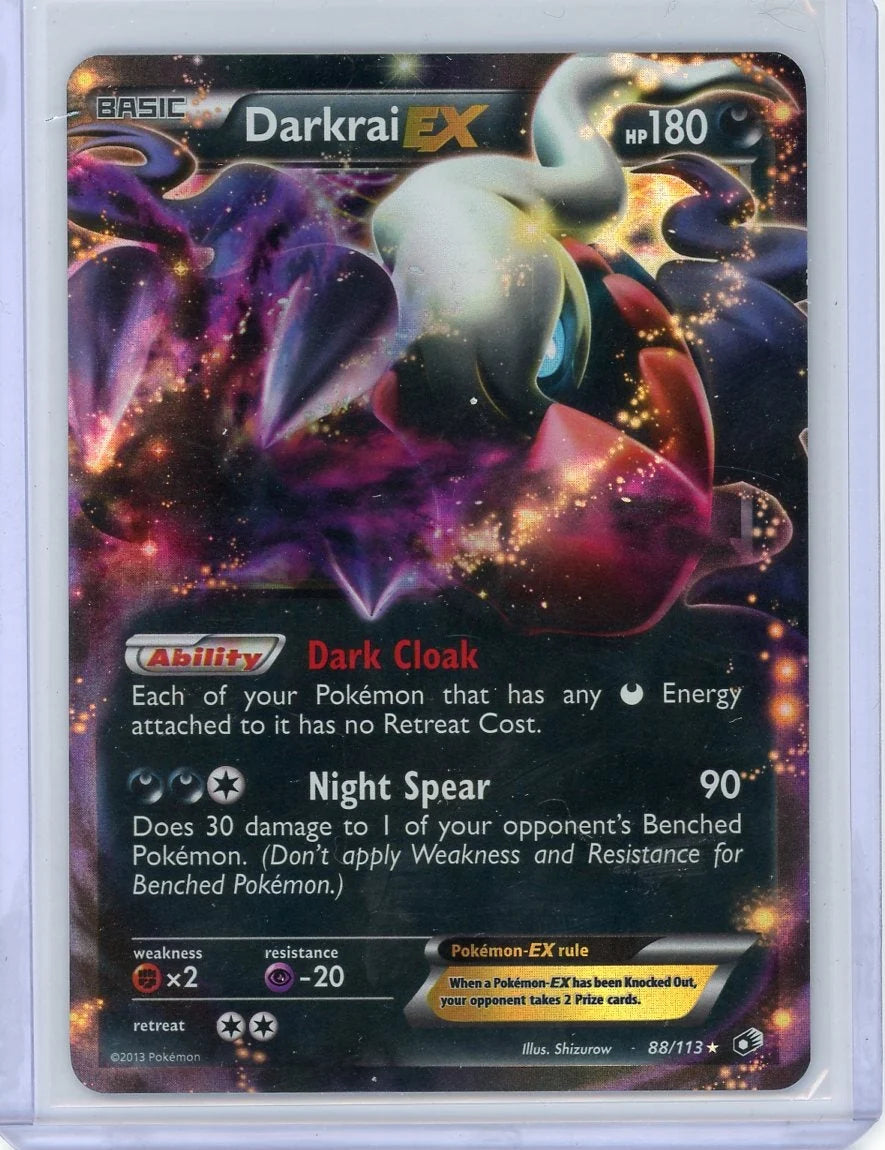 Darkrai EX Pokémon Legendary Treasures Ultra-Rare #88/113