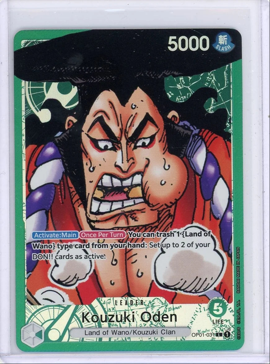 Kouzuki Oden One Piece Romance Dawn Parallel OP01-031