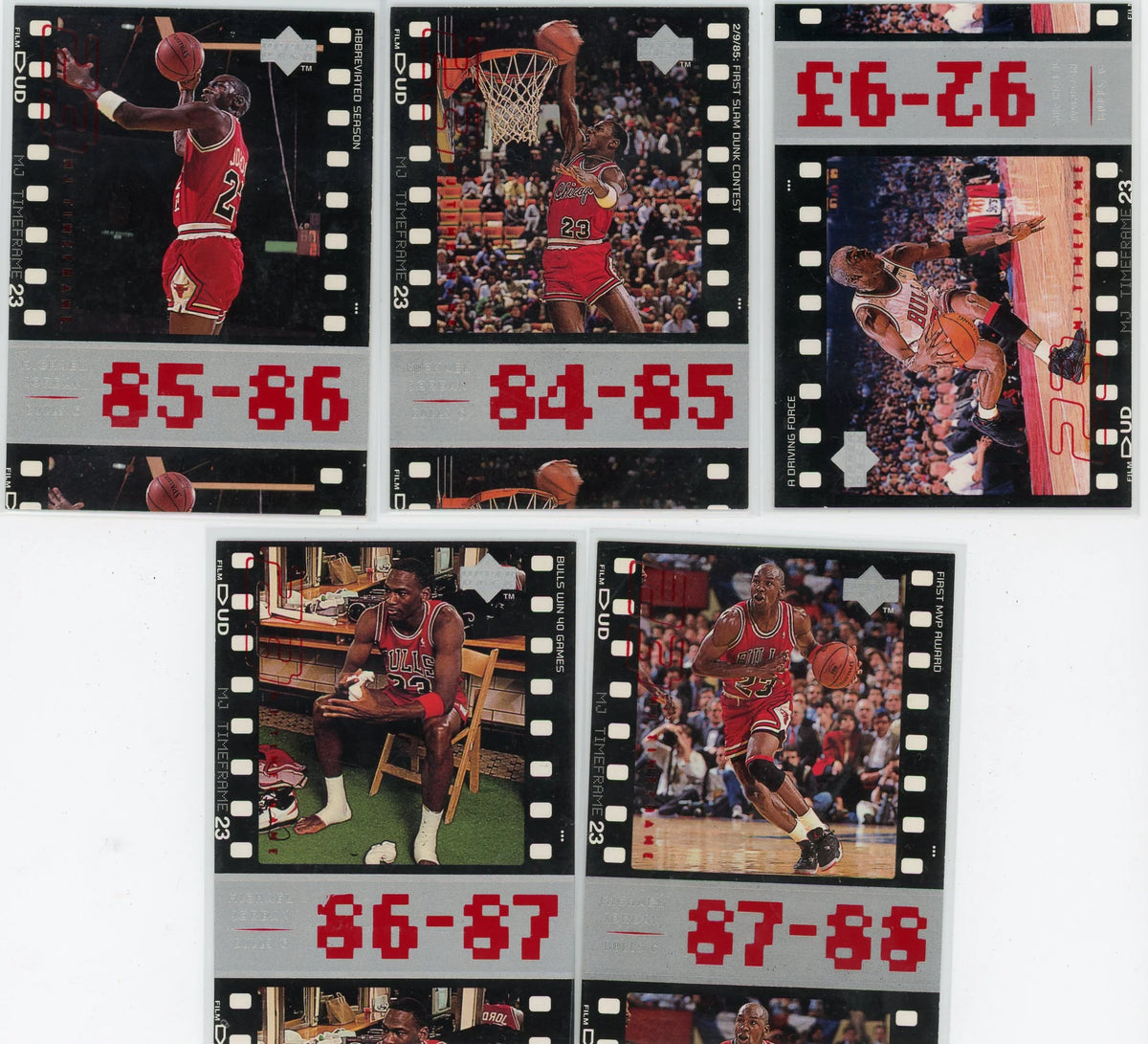 Michael Jordan Upper Deck 1998 Film Bundle