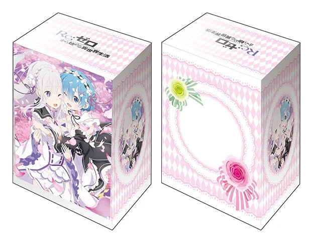 Bushiroad Deck Holder Collection V2 Vol.433: Re:ZERO -Starting Life in Another World- - Emilia & Rem