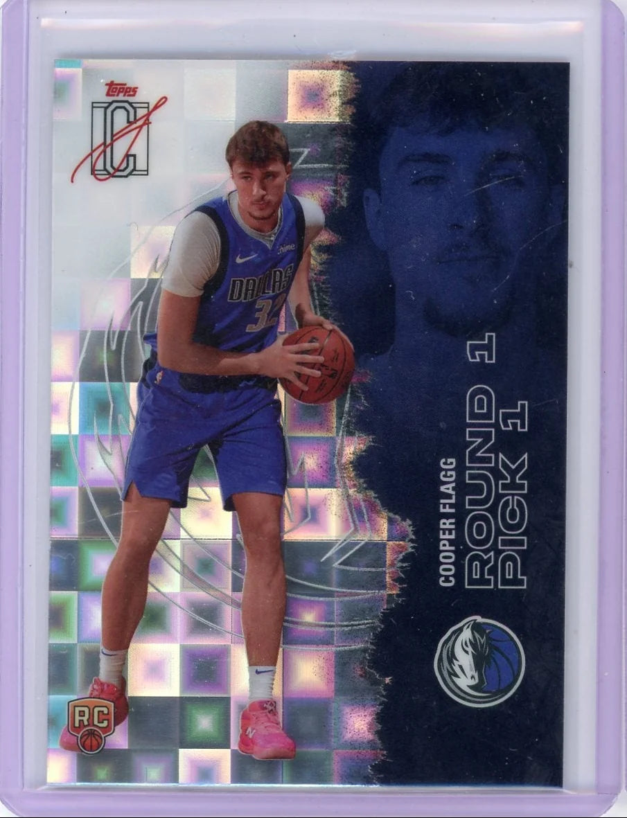 Cooper Flagg 2025-26 Topps Signature Class Pandora RC