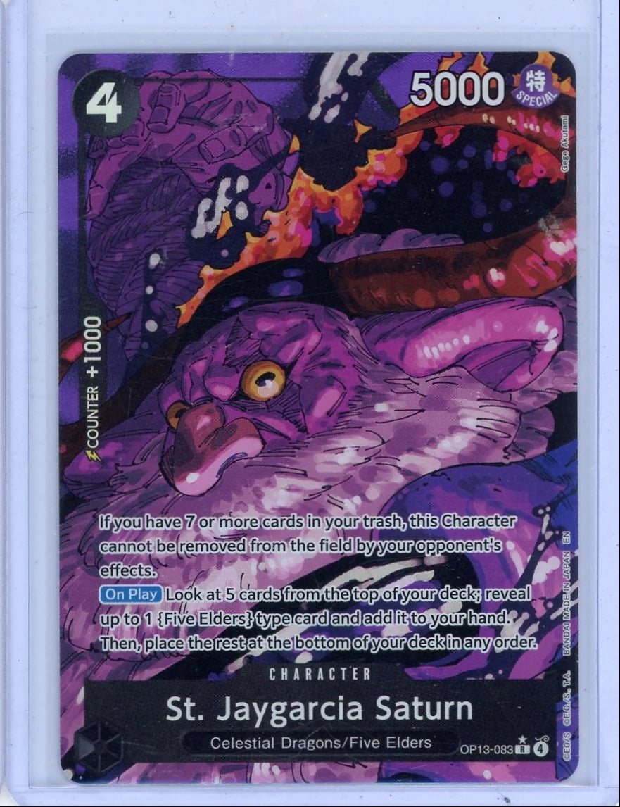 St. Jaygarcia Saturn OP13-083 Alt rare