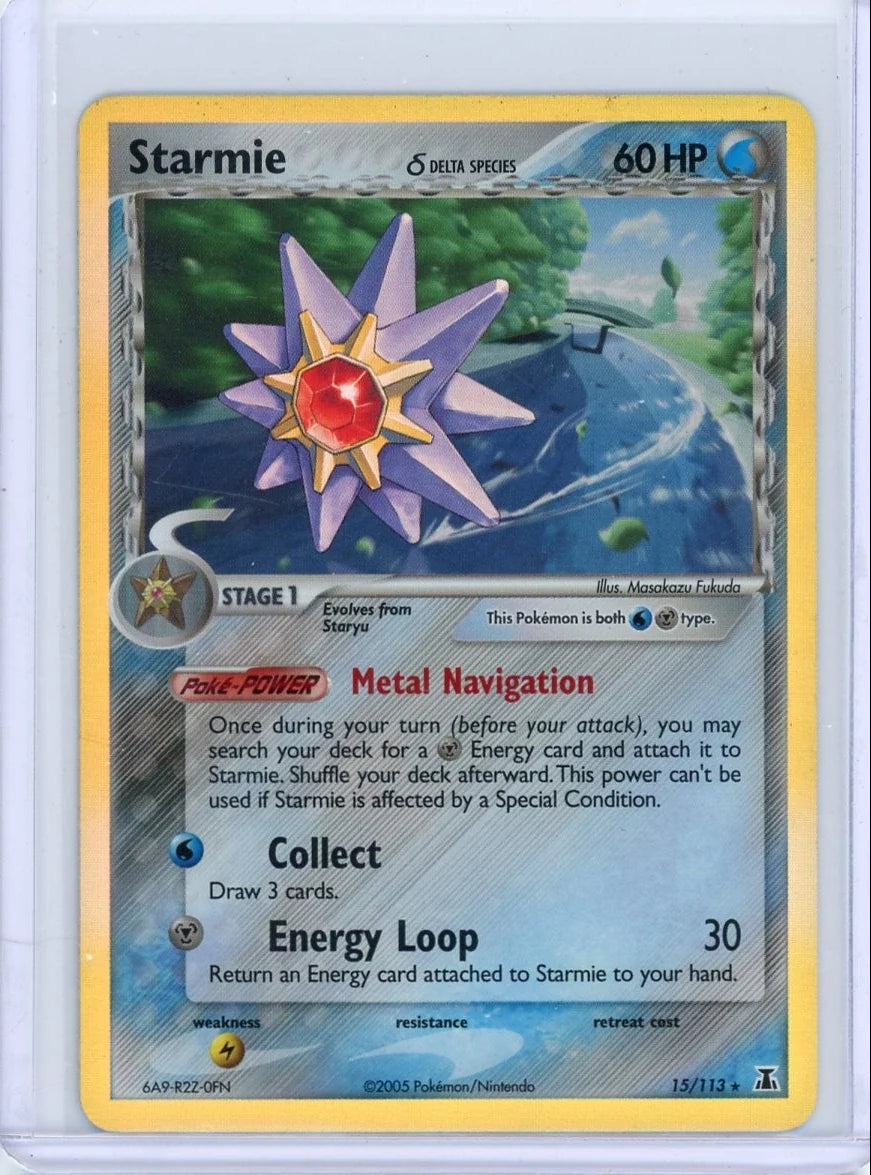 Starmie Pokémon Delta Species Holo #15/113 (LP)