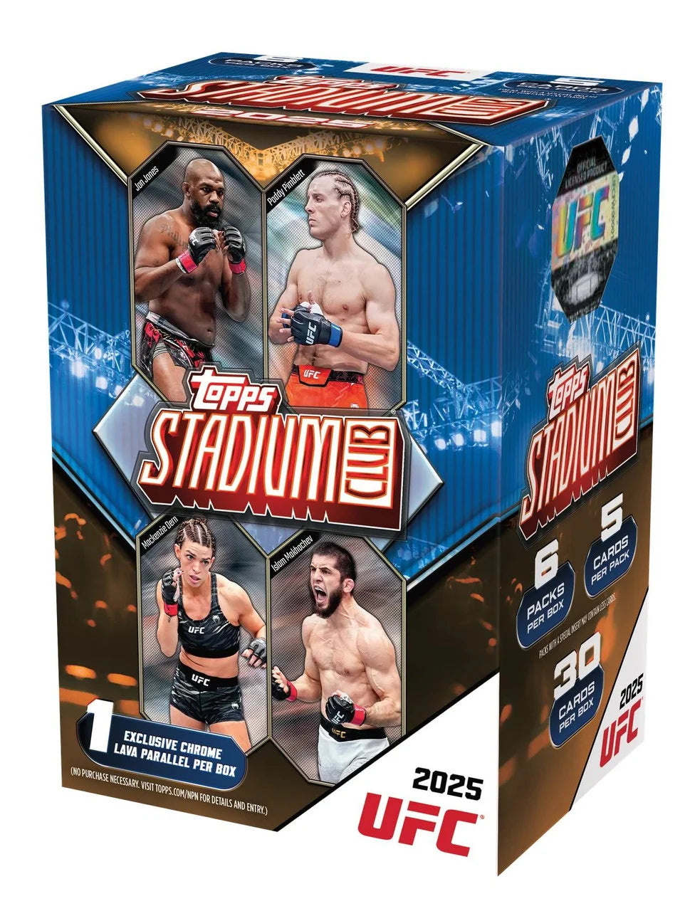 2025 Topps UFC Stadium Club Blaster 40 Box Case