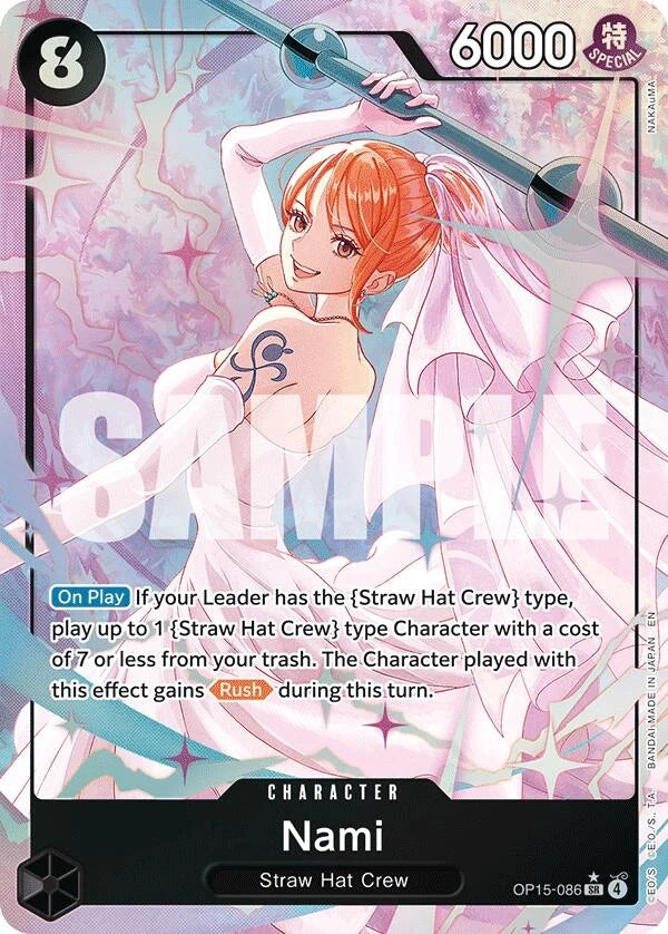 Nami (OP15-086) (Alternate Art) (OP15-086) (Adventure on Kami's Island) (OP15-EB04)