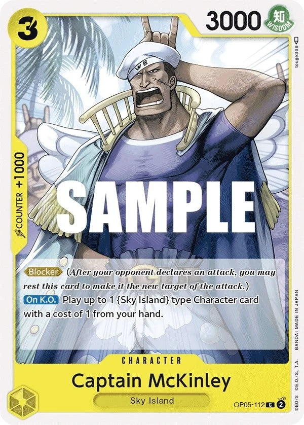 Captain McKinley (OP05-112) (Awakening of the New Era) (OP05)