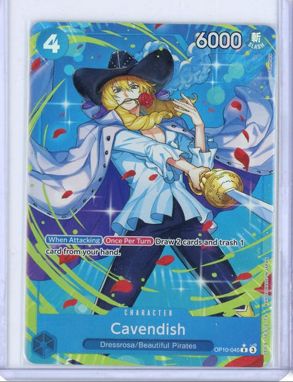Cavendish One Piece Royal Blood Parallel Rare #OP10-045