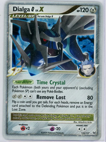 Dialga X 2009 Pokemon Platinum #122/127 MP/HP