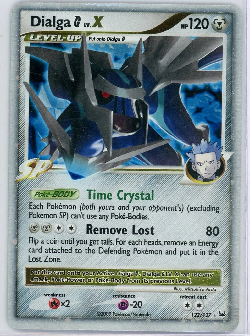 Dialga X 2009 Pokemon Platinum #122/127 MP/HP