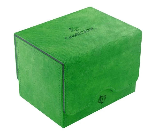 GameGenic Sidekick Deck Box - Green (Holds 100+)
