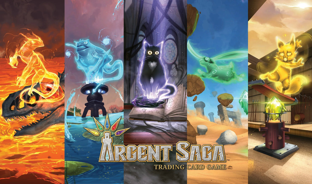 Argent Saga TCG Rubber Playmat - Spirits of Argos