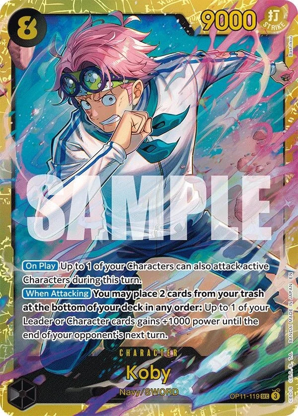 Koby (119) (OP11-119) (A Fist of Divine Speed) (OP11)