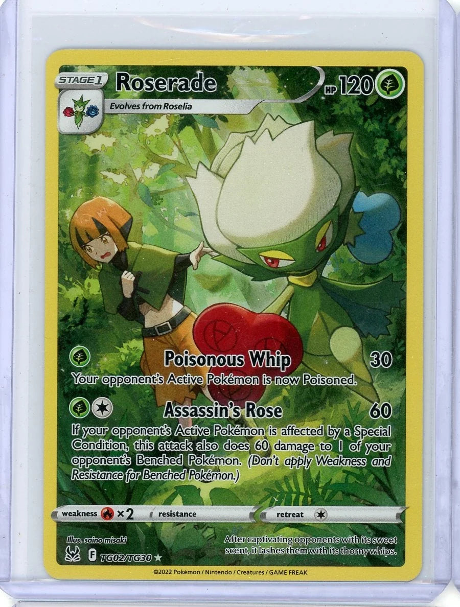 Roserade 2022 Pokemon Trainer Gallery #TG02/TG30