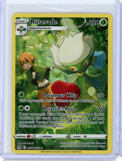 Roserade 2022 Pokemon Trainer Gallery #TG02/TG30