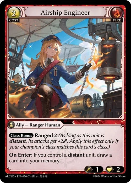 Airship Engineer (070) (Alchemical Revolution Starter Decks) (ALCSD)