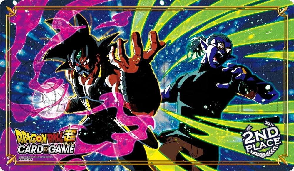 Dragon Ball Super: OTAKON 2019 Team Tournament - 2nd Place Playmat featuring Masked Saiyan & Fu
