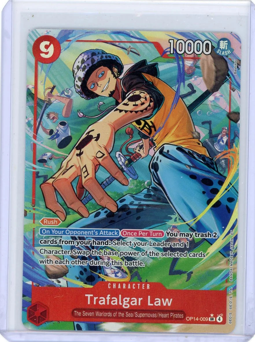 Trafalgar Law OP14-009 Alternate Art SR