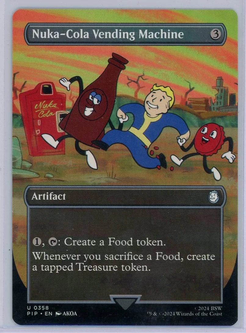 Nuka-Cola Vending Machine Magic the Gathering Fallout #0358