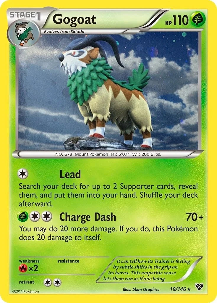 Gogoat - 19/146 (Cosmos Holo) (019/146) (Blister Exclusives) (BLE)