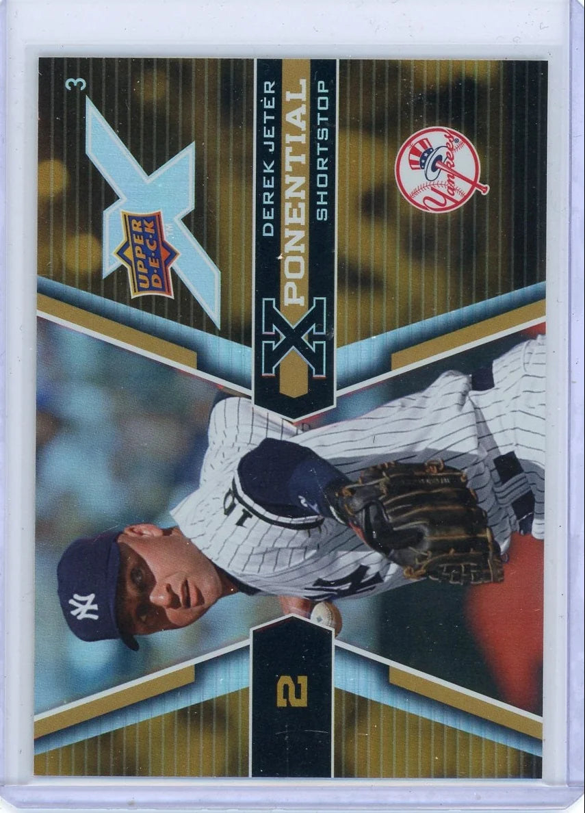 Derek Jeter 2008 Upper Deck X Sample