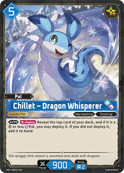 Chillet – Dragon Whisperer (EBP01-025) (Dawn of Palpagos) (EBP01)