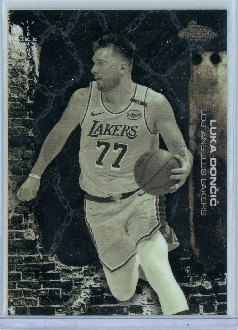 Luka Doncic 2025-26 Topps Chrome X Cactus Jack #47
