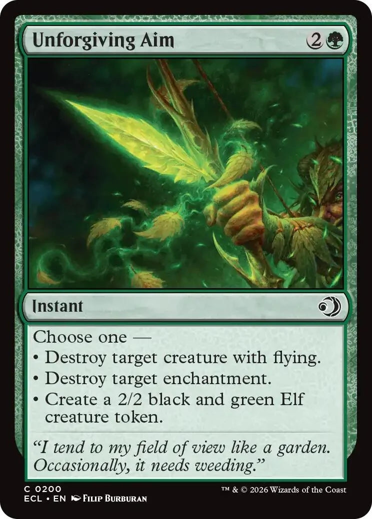 Unforgiving Aim (200) (Lorwyn Eclipsed)