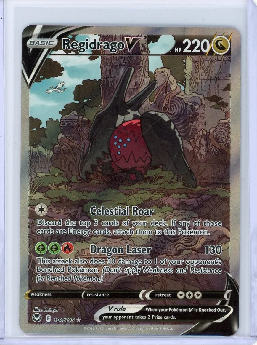 Regidrago V Pokémon Silver Tempest Alt. Full Art #184/195