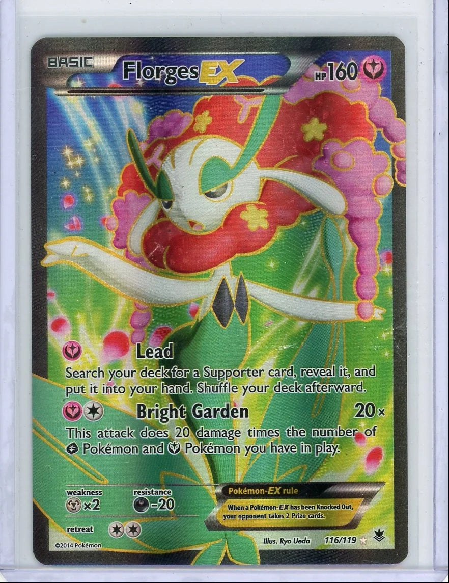 Florges EX 2014 Pokemon Phantom Forces Full Art #116/119