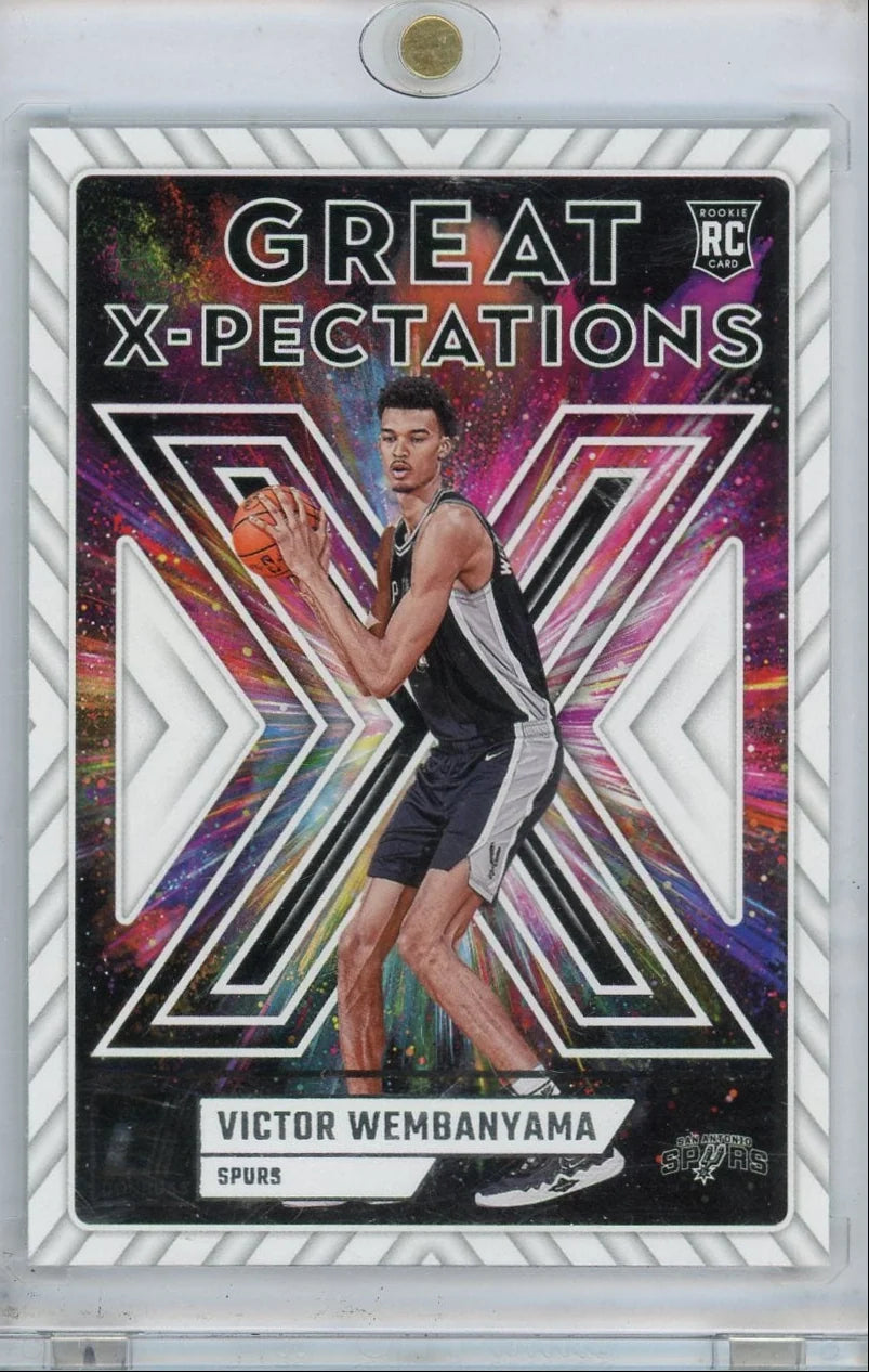 Victor Wembanyama 2023-24 Panini Donruss Great X-Pectations No.10