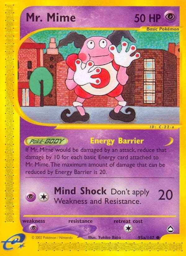 Mr. Mime (95a) (095a/147) (Aquapolis) (AQ)