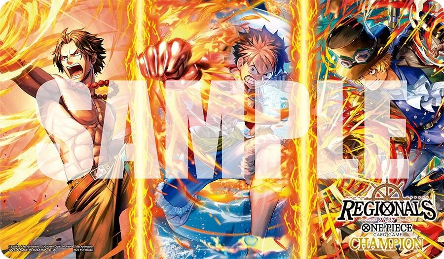 One Piece Card Game: Regional 26-27 Champion Playmat