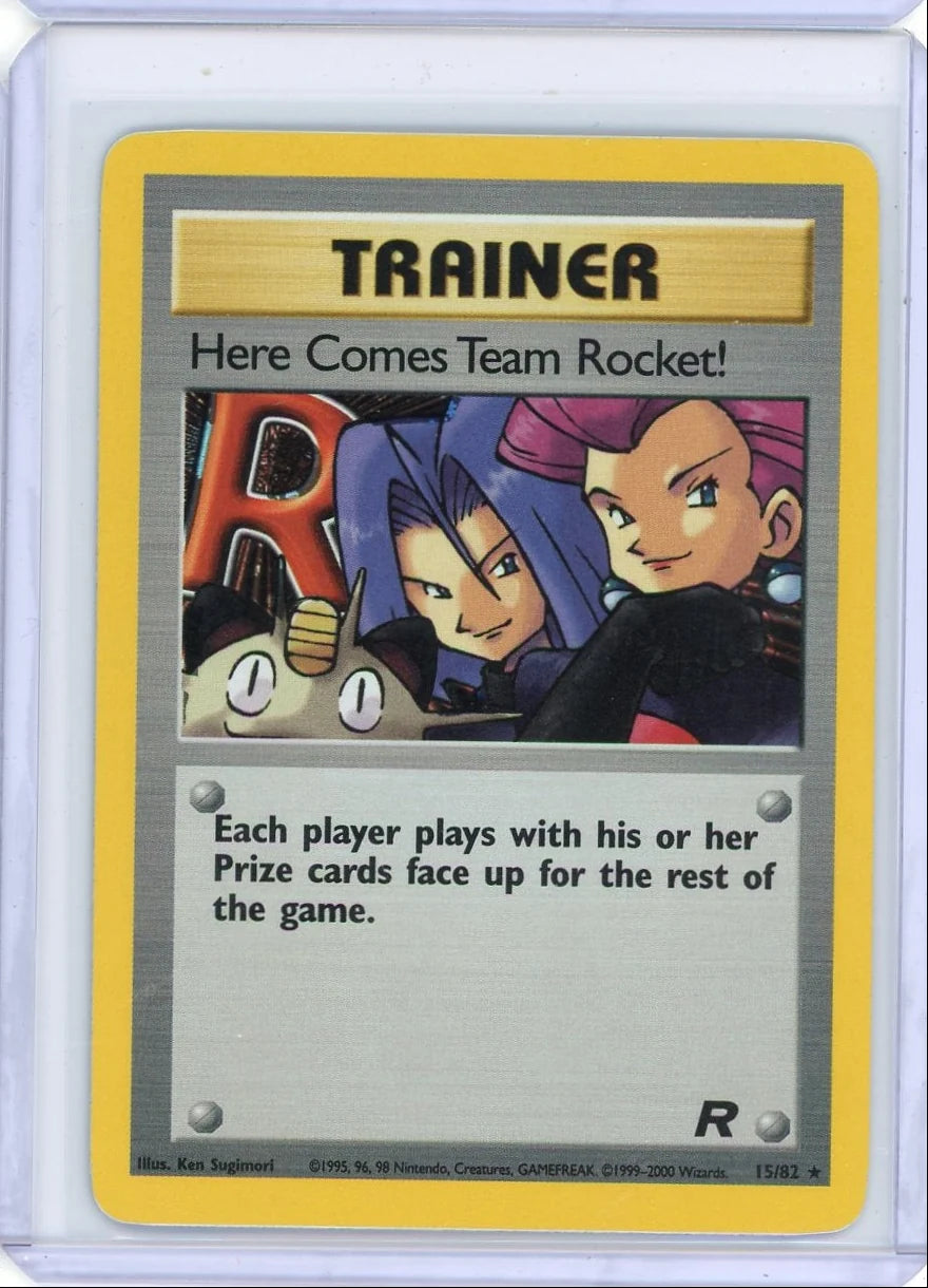 Here Comes Team Rocket 1999 Pokemon Team Rocket #15/82 LP/NM