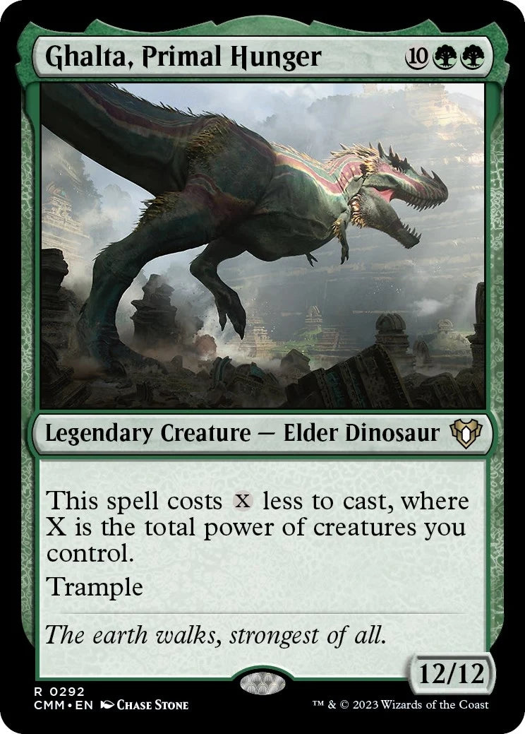Ghalta, Primal Hunger (292) (Commander Masters)