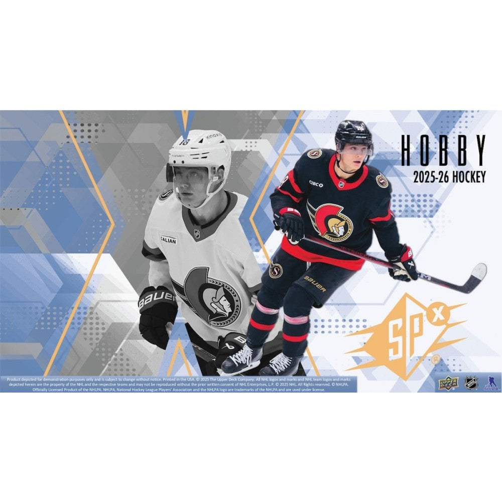 2025-26 Upper Deck SPx Hockey Hobby 10 Box Case [Contact Us To Order]
