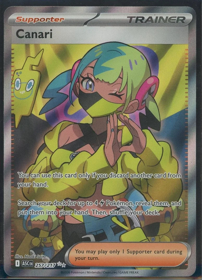 Canari 2026 Pokémon Ascended Heroes #257/217