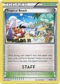 Tropical Beach - BW28 (Worlds 11) [Staff] (BW28) (Black and White Promos) (PR)
