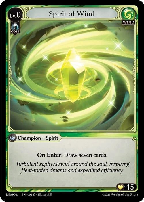 Spirit of Wind (002) (2023 Demo Deck) (DEMO23)