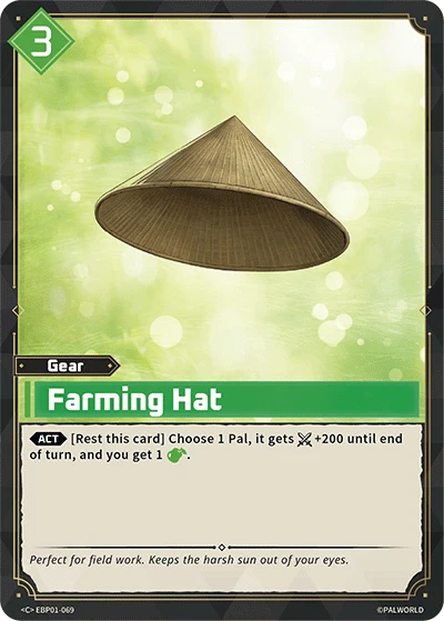 Farming Hat (EBP01-069) (Dawn of Palpagos) (EBP01)