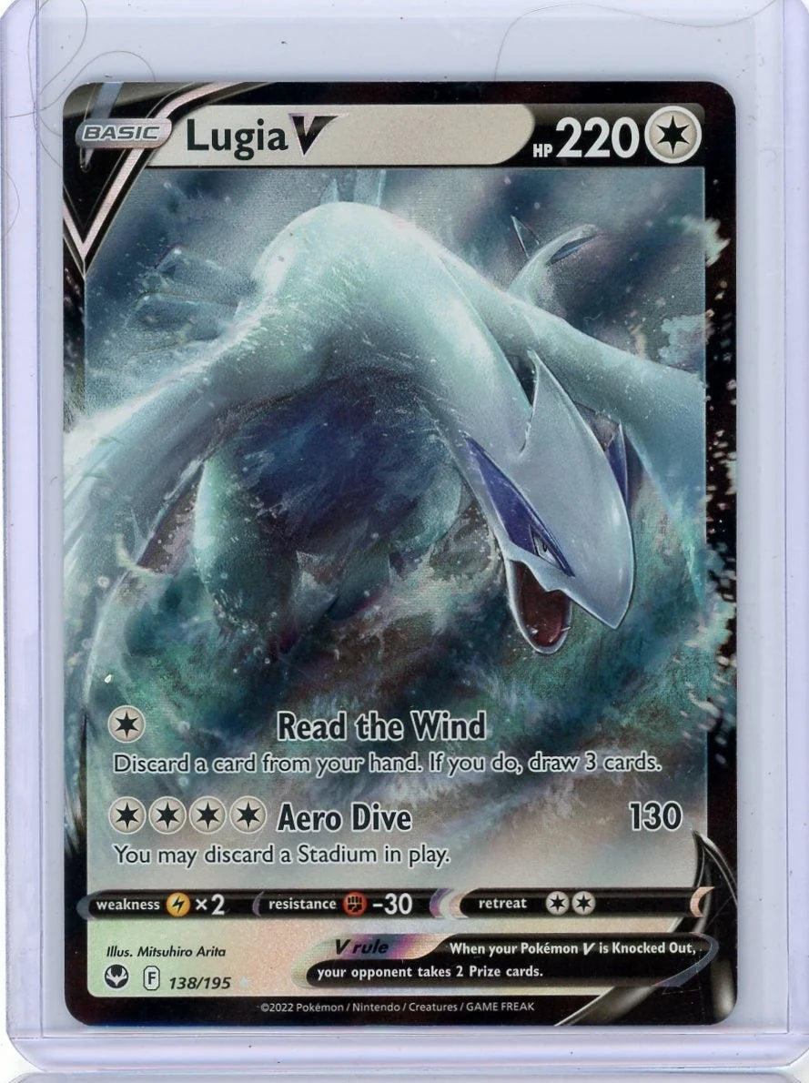 Lugia V Pokémon Silver Tempest Ultra Rare #138/195