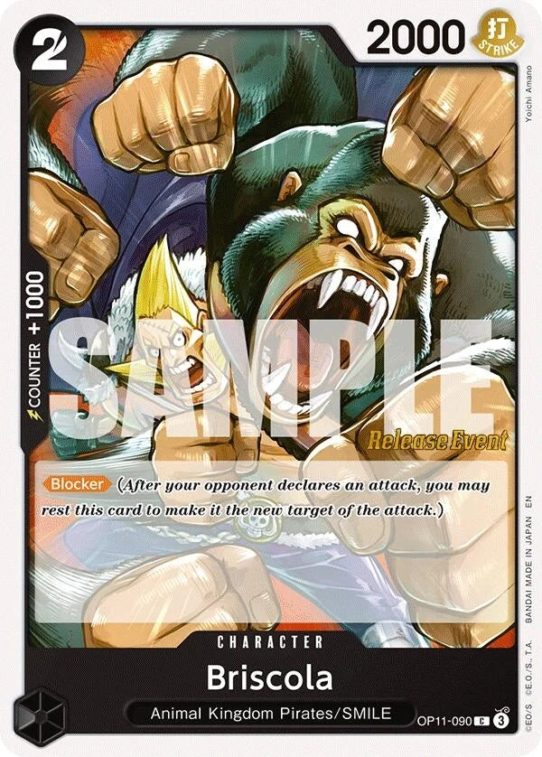 Briscola (OP11-090) (A Fist of Divine Speed Release Event Cards) (OP11 RE)