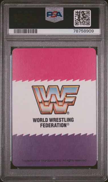 Hulk Hogan 1991 WWF Playing Cards Ace of Hearts PSA 10 (Copy)